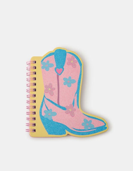 Girls Cowboy Boot Notebook, , large