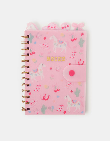 Girls Cowboy Organiser Notebook, , large
